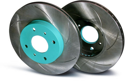 Project μ SCR Pure Plus6 86/ZN6 GR86/ZN8 PROJECT MU SCR PURE PLUS6 REAR GREEN 1PIECE BRAKE ROTORS FOR