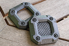 KENSTYLE DOOR SWITCH PANEL KEYHOLE COVER DOOR SWITCH PANEL 3 PIECES 1 SET FOR  KENSTYLE-00007