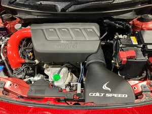 COLT SPEED HIGH FLOW INTAKE RED DUCT AND BLACK HOSE COLLAR FOR SUZUKI SWIFT SPORTS ZC33S CSD0104-096