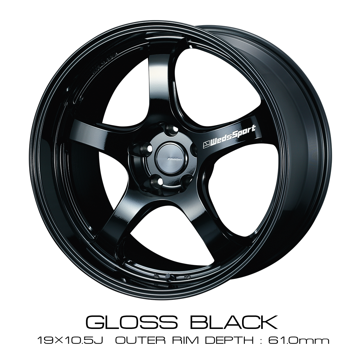 WEDS WEDSSPORT RN-05M 18×9.5J 22 5x114.3 GLOSS-BLACK