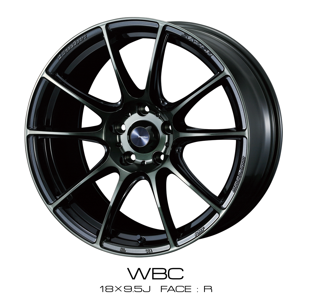 WEDS WEDSSPORT SA-25R 18×7.0J 53 5x114.3 WBC