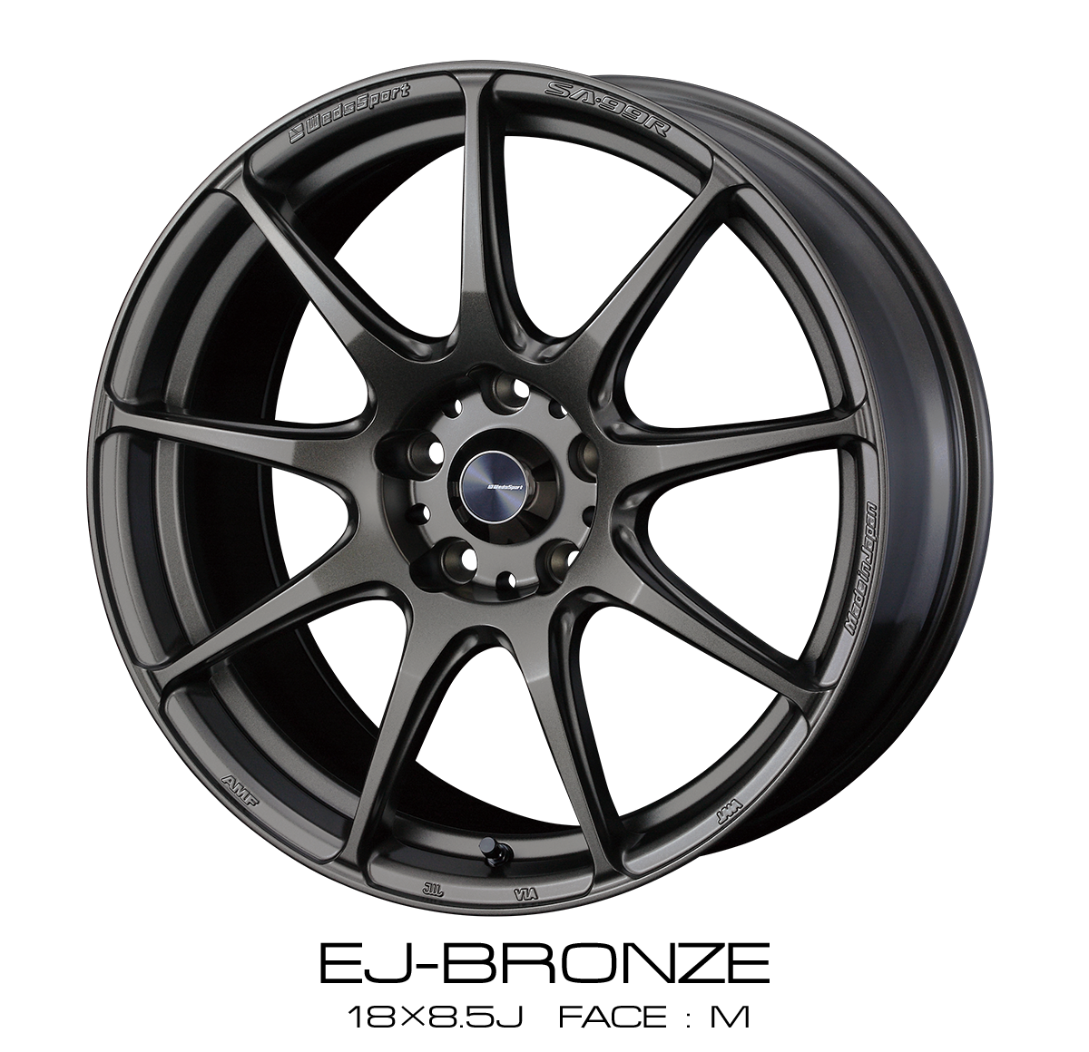 WEDS WEDSSPORT SA-99R 18×8.5J 35 5x114.3 EJ-BRONZE