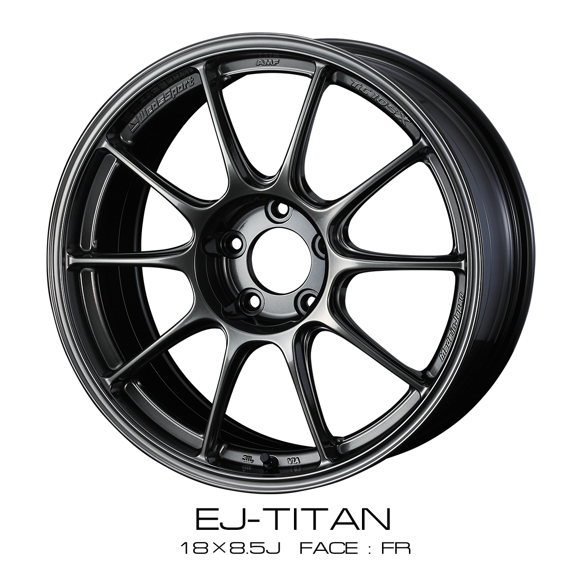 WEDS WEDSSPORT TC-105X 18×9.0J 45 5x120 ※2 EJ-TITAN