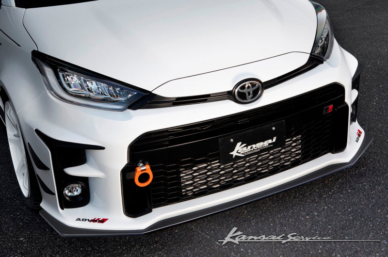 KANSAI SERVICE FRP FRONT LIP FOR TOYOTA GR YARIS GXPA16 KAT620