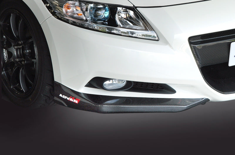 KANSAI SERVICE CARBON FRONT SHORT LIP FOR HONDA CR-Z ZF1 KAH003