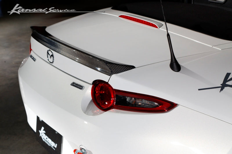 KANSAI SERVICE CARBON REAR LIP FOR MAZDA ROADSTER ND5RC KAZ322