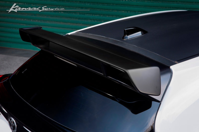 KANSAI SERVICE FRP REAR GATE SPOILER FOR TOYOTA GR YARIS GXPA16 KAT623