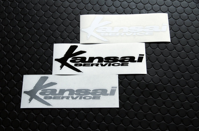 KANSAI SERVICE STICKER BLACK ST-16-2