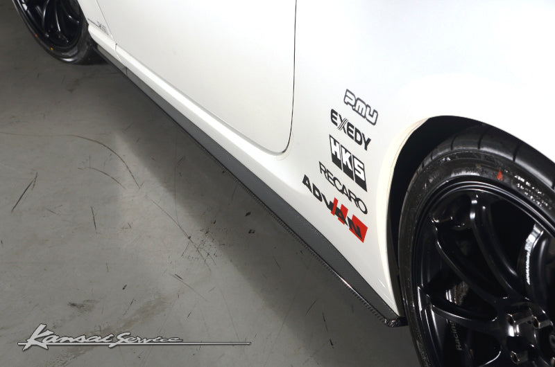 KANSAI SERVICE CARBON SIDE STEP FOR TOYOTA 86 ZN6 SUBARU BRZ KAT605