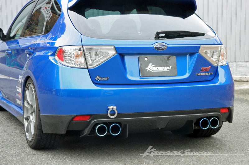 KANSAI SERVICE CARBON REAR DIFFUSER FOR SUBARU IMPREZA GRB KAF044