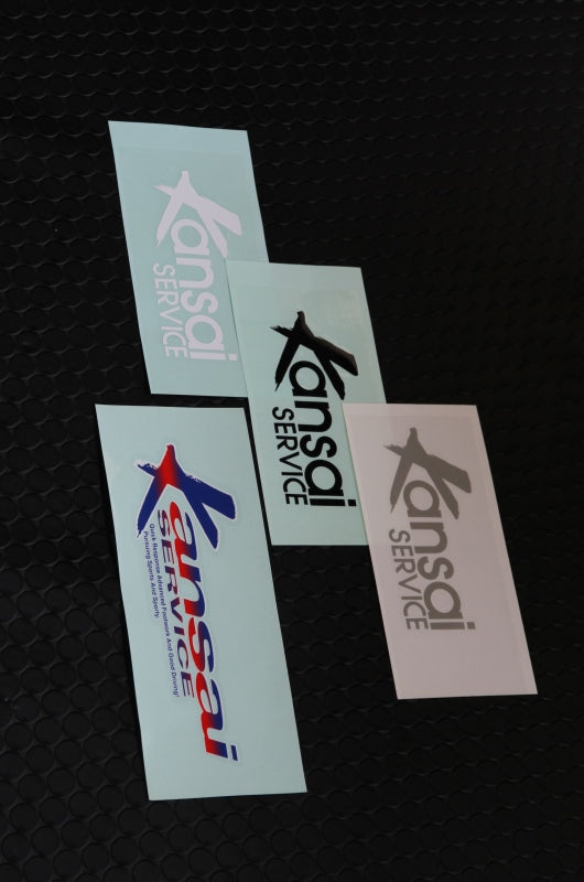 KANSAI SERVICE STICKER REPRINTED EDITION WHITE ST-K-1