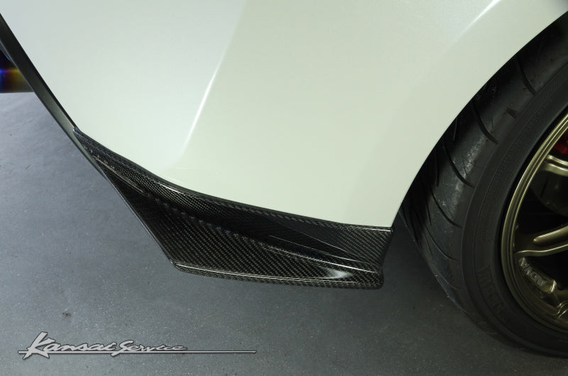 KANSAI SERVICE CARBON REAR SIDE SPOILER FOR TOYOTA 86 ZN6 ZENKI KAT612