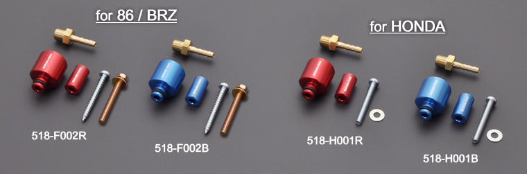 ZERO1000 PRESSURE ADAPTOR RED 518-F002R