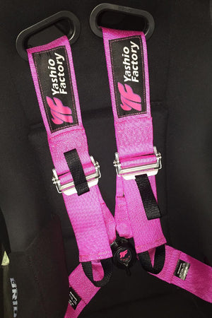 YASHIO FACTORY ORIGINAL SEAT BELT 2018 FIA STANDARD 6-POINT 2018 FIA SPEC WITHOUT HANS FOR  YASHIO-FACTORY-00060