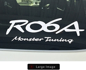 MONSTER SPORT R06A MONSTERTUNING STICKER [GUNMETAL] FOR  896176-0000M
