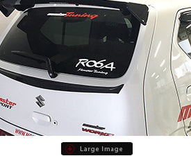 MONSTER SPORT R06A MONSTERTUNING STICKER [WHITE] FOR  896175-0000M