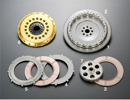 OSGIKEN R SERIES A SET FOR OH FOR TWIN PLATE CLUTCH KIT FOR HONDA NSX NA1 C30A R2C-NA1-OH-A-SET