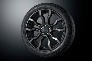 JAOS ABACCHUS20X8.0J 405H114.3 SMOKE BLACK POLISHED ALU WHEEL, TIRE SET FOR TOYOTA RAV4 50 D2426-60212