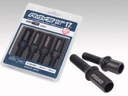 RAYS RACING SERIES 17HEX RACING BOLT SET (LONG-MEDIUM TYPE) L48 LONG TYPE (HEAD PART L48-4 PACK) M14X1.25 FOR  7413-M14-1-5-4
