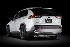 BLITZ NUR-SPEC CUSTOM EDITION STYLED EXHAUST TI FOR TOYOTA RAV4 AXAH54 63185V