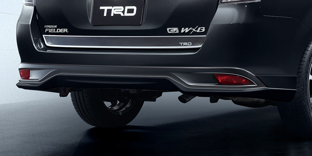 TRD REAR BUMPER SPOILER (BLACK MICA (209)  For COROLLA FIELDER 16#  MS343-12008-C0