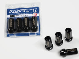 RAYS RACING SERIES 17HEX L48 RACING NUT LONG NON-PENETRATING TYPE (RN-C) 4 PACK M12X1.5 FOR  7413-M12-1-25-2