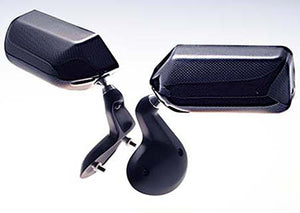 CRAFT SQUARE TOURING COMPETITION MIRROR DOOR MOUNT BLUE MIRROR FOR MAZDA ROADSTER ND TCA-F-ND-BLUE-LENS