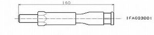 IKEYA FORMULA TIE ROD SHORT TYPE FOR TOYOTA MARK II CHASER CRESTA #X90 IFAC03001