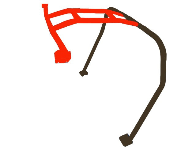 SAITO ROLLCAGE MAIN ARC ALUMINUM FOR HONDA S660 JW5