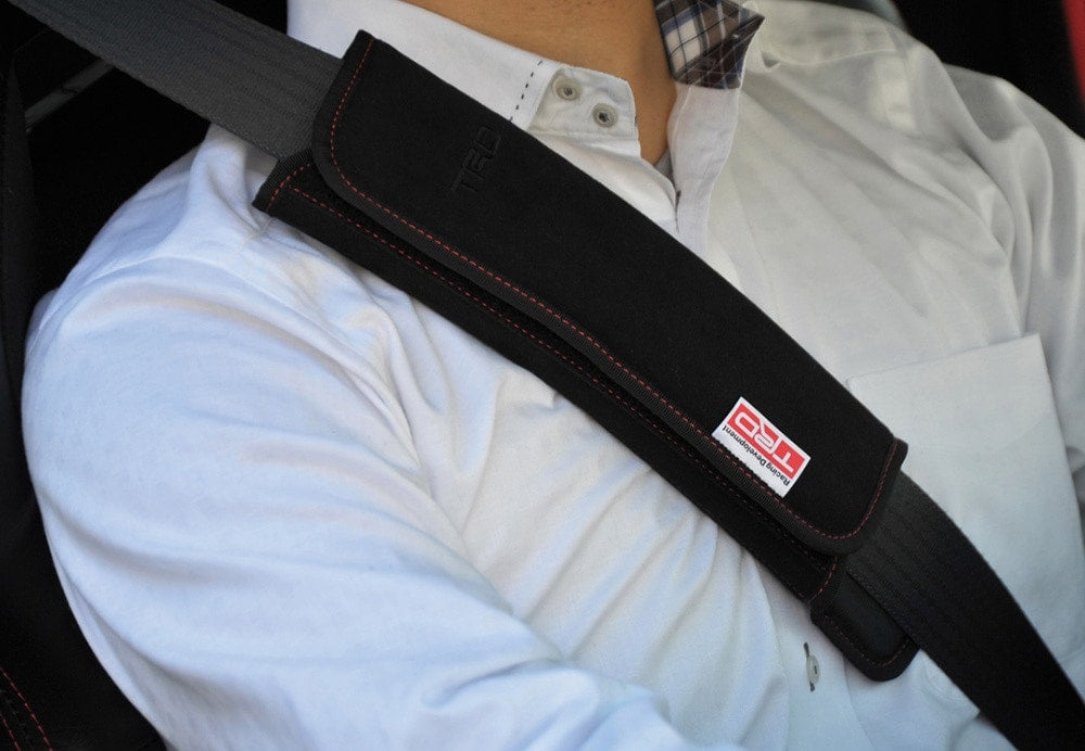 TRD SHOULDER PADS RED STITCH  For HIACE REGIUS ACE 2##  MS010-00013