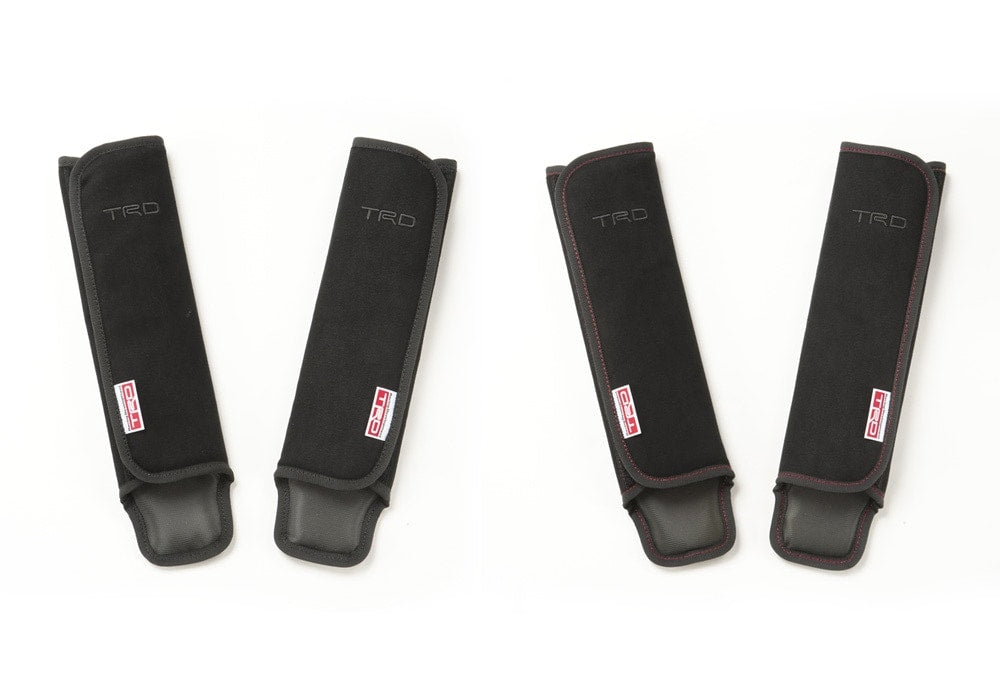 TRD FRONT BLACK STITCHES SHOULDER PAD  For HARRIER 6#  MS010-00012