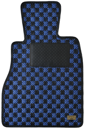 KARO SISAL BLUE BLACK FLOOR MATS FOR HONDA CIVIC FC1 FK7 AT SISAL-4029-BLUE-BLACK
