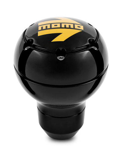 MOMO ROUND METAL BLACK SHIFT KNOB FOR  SK116