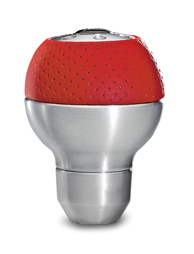 MOMO RACE AIR LEATHER ALUMINIUM RED SHIFT KNOB FOR  SK26