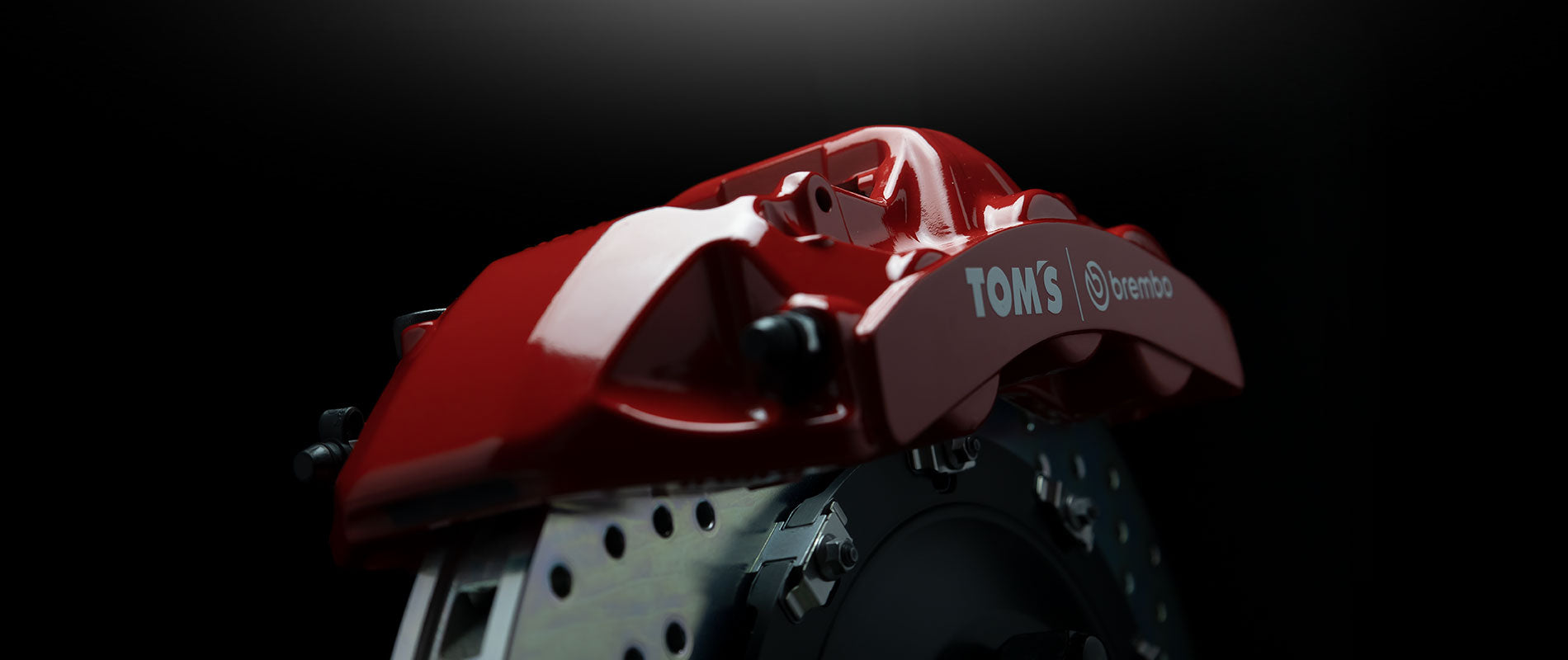 TOMS MONOBLOCK GT CALIPER KIT RED REAR FOR LEXUS LC URZ100 GWZ100 43052-TUZ10
