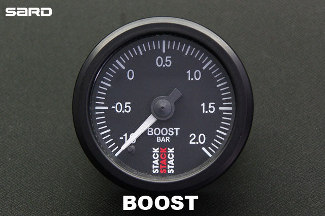 SARD STACK 52MM ELECTRIC METER ST3311S BOOST GAUGE 67320