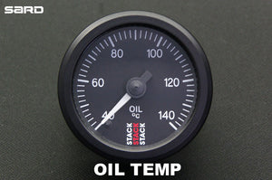 SARD STACK 52MM ELECTRIC METER ST3309S OIL TEMPERATURE GAUGE 67322