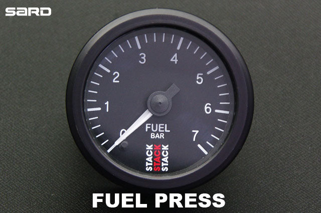 SARD STACK 52MM ELECTRIC METER ST3305S FUEL PRESSURE GAUGE 67324