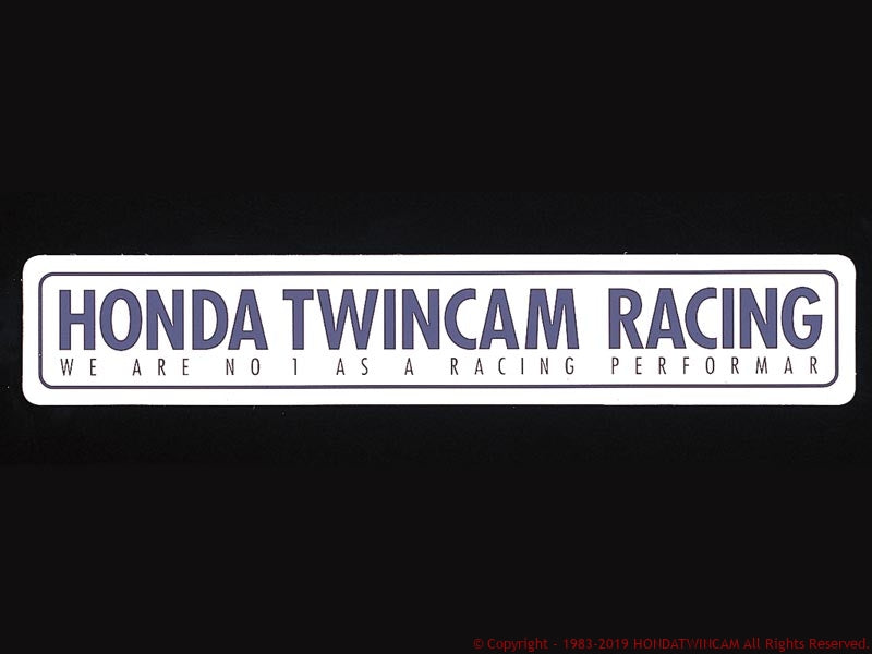 FEEL'S HONDA TWINCAM HONDA TWIN CAM RACING STICKER FOR  Feels-00952