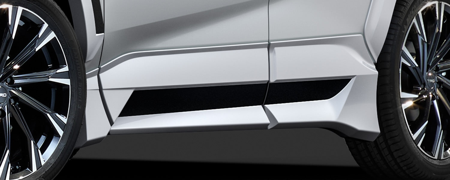 TRD SIDE SKIRT BLACK MICA 218 For RAV4 MXAA52 54 AXAH52 54 MS344-42001-C0