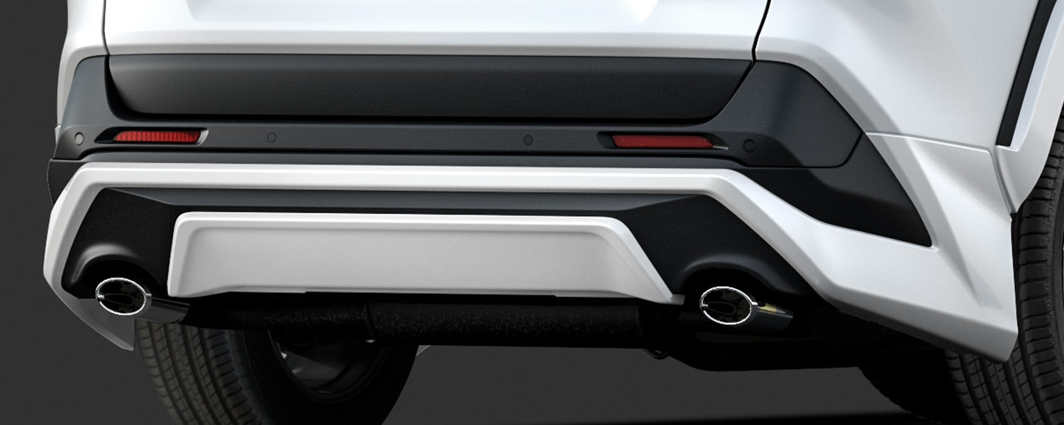 TRD REAR BUMPER SPOILER GRAY METALLIC 1G3 For RAV4 MXAA52 54 AXAH52 54 MS343-42001-B1