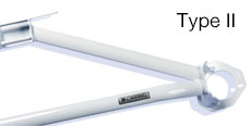 OKUYAMA STRUT BAR ALU Fr II For CIVIC 3 DR EK4 EK9 EL1 EL2 EL3 622-204-0