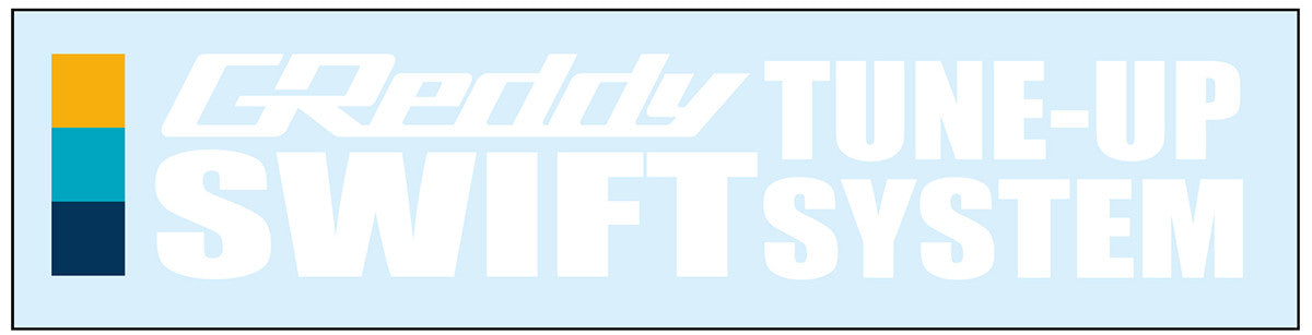 GREDDY SWIFT TUNE-UP SYSTEM STICKER (CUT LETTER) FOR   18000173