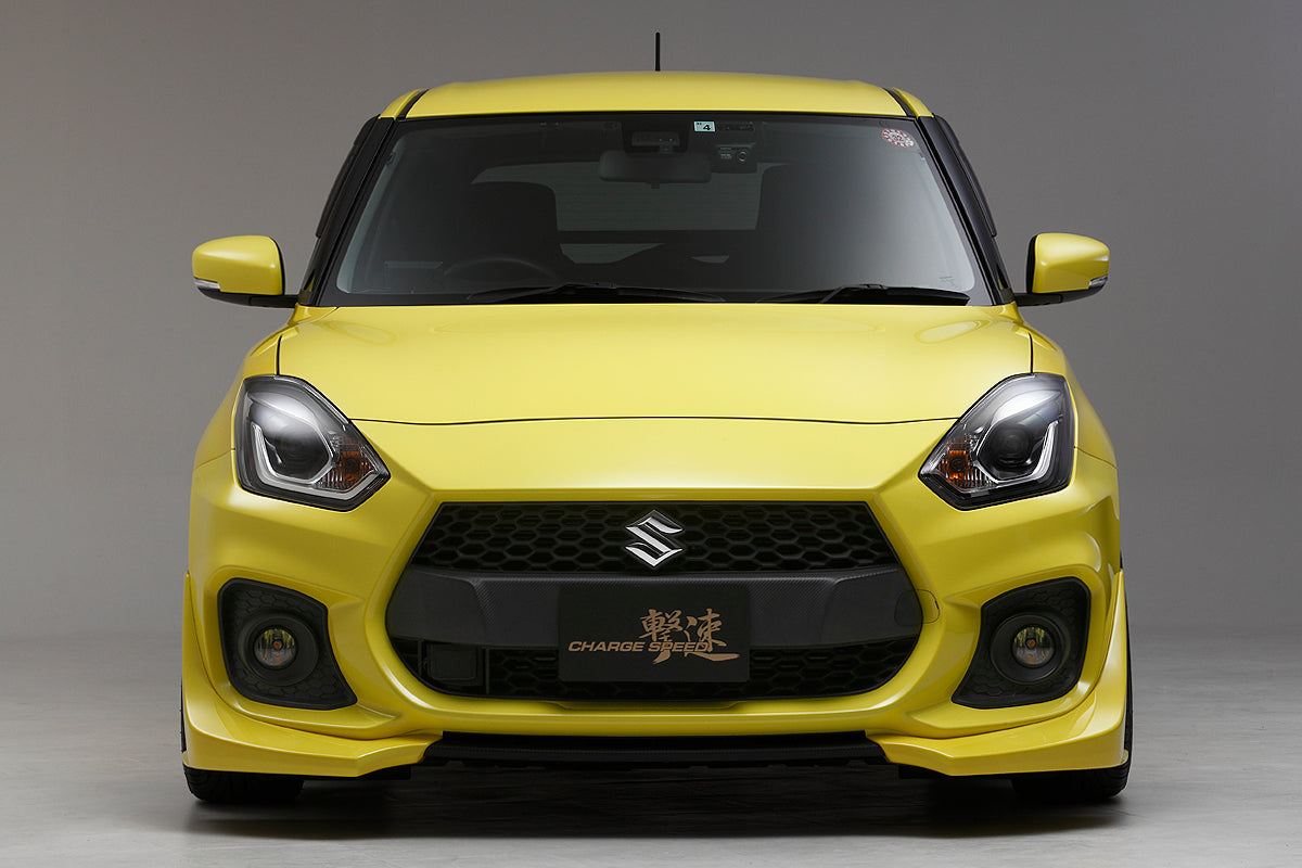 CHARGE SPEED FRONT UNDER SPOILER FRP FOR SUZUKI SWIFT SPORT ZC33S CAHRGESPEED-00001