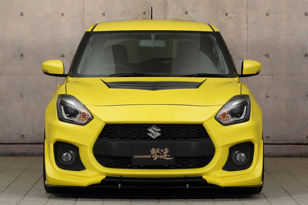 CHARGE SPEED FRONT UNDER SPOILER, FRONT UNDER PANEL FRP・CARBON FOR SUZUKI SWIFT SPORT ZC33S CAHRGESPEED-00003