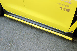 CHARGE SPEED SIDE UNDER SPOILER. SIDE UNDER PLATE FRP・CARBON FOR SUZUKI SWIFT SPORT ZC33S CAHRGESPEED-00006