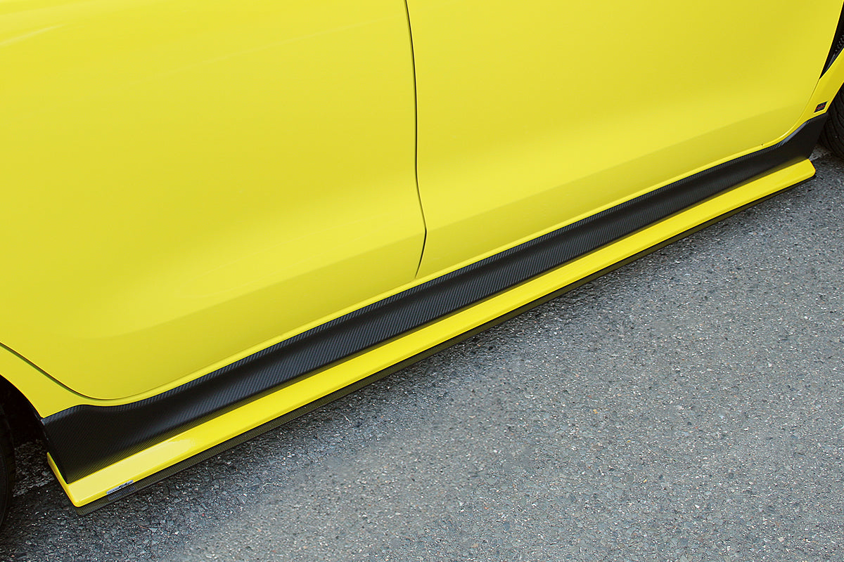 CHARGE SPEED SIDE UNDER SPOILER. SIDE UNDER PLATE FRP・CARBON FOR