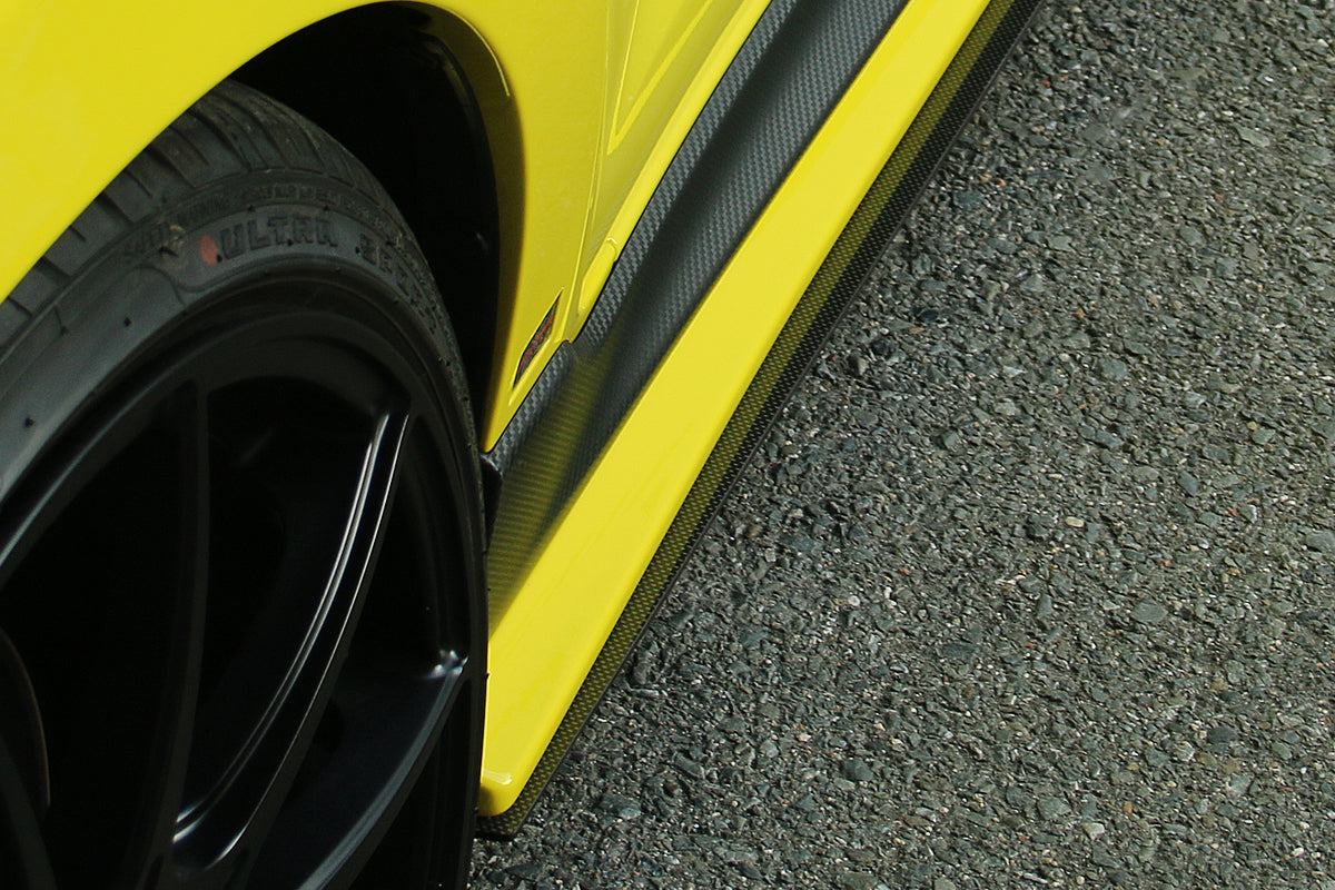 CHARGE SPEED SIDE UNDER PLATE CARBON FOR SUZUKI SWIFT SPORT ZC33S CAHRGESPEED-00005