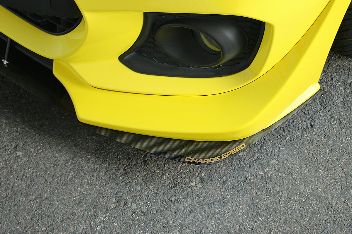 CHARGE SPEED FRONT UNDER PANEL CARBON FOR SUZUKI SWIFT SPORT ZC33S CAHRGESPEED-00002