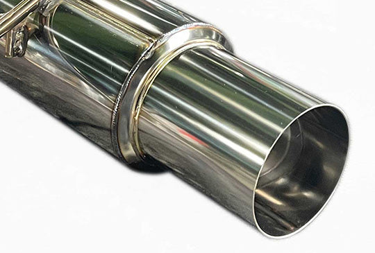 REINHARD E TYPE MUFFLER STAINLESS EXHAUST FOR NISSAN SILVIA S14 KOUKI SR20DET RNE2636